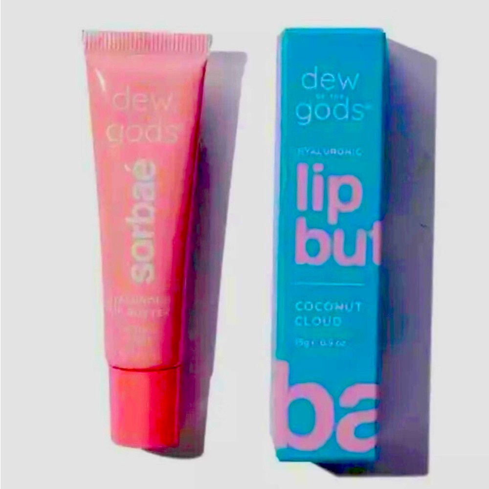 New Dew Of Theβ Gods Sorbae Lip Butter COCONUT CLOUD Full size 15 g hyaluronic
